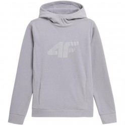 Moteriškas Džemperis Su Vilna 4F Šviesiai Pilka H4L22 PLD352 27S