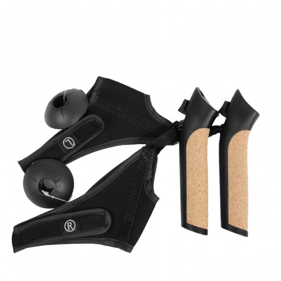 Šiaurietiško ėjimo lazdos „Long Life Lite SMJ“ baltos