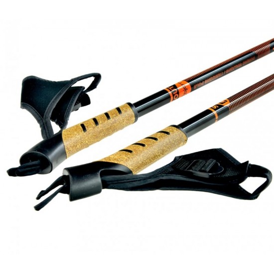 Šiaurietiško Ėjimo Lazdos Pacer Bjorn, Oranžinės, 2 Dalių