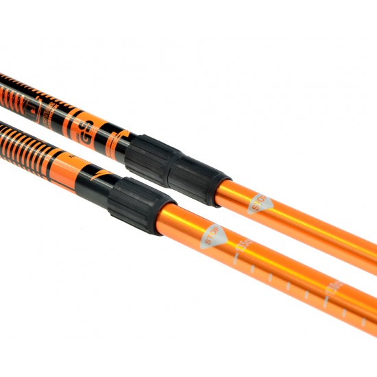 Šiaurietiško Ėjimo Lazdos SCOUT BJORN, oranžinės