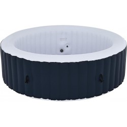 Pripučiamas SPA sūkurinis baseinas „Phuket Blue Laser Rattan“ – 4–6 asmenims