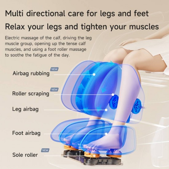 Premium masažinis krėslas JARE Navigator – Comfort Relief Master su Zero Gravity sistema