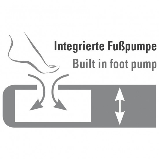 Pripučiamas čiužinys High Peak Dayton 183x51x7,5cm 41006