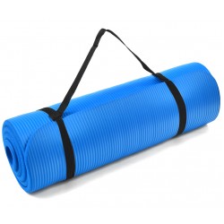 Kilimėlis PROfit Fitness Pro NBR 180 cm x 60 cm x1,5 cm, Mėlynas