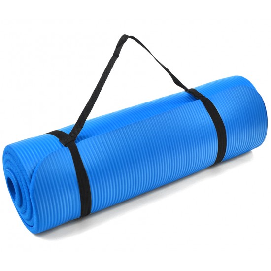 Kilimėlis PROfit Fitness Pro NBR 180 cm x 60 cm x1,5 cm, Mėlynas