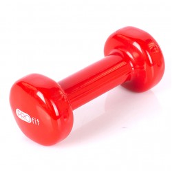Profit vinilinė hantelė 1 kg, raudona