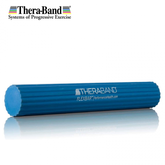 Rankos Treniruoklis Thera-Band FlexBar Heavy, Mėlynas