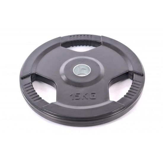 Svoris gumuotas olimpinis 15kg