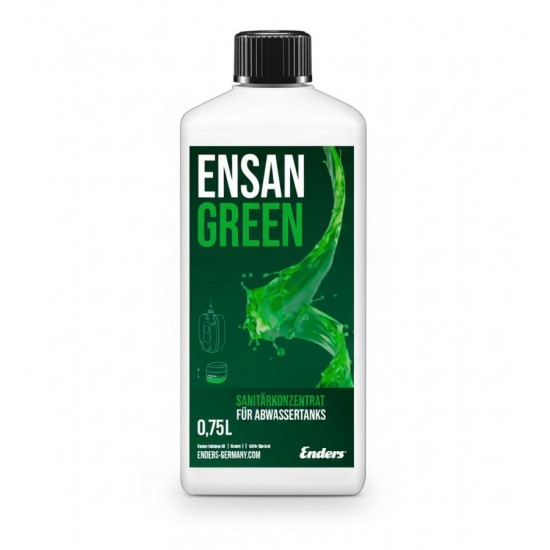 Sanitarinis skystis nuotekų bakui Ensan Green Active koncentratas 0,75 l