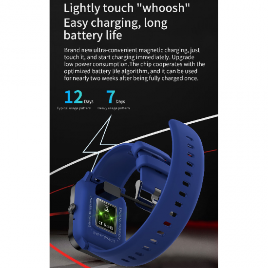 Išmanusis Laikrodis Tomaz Sport VD3, Ekranas 1.83