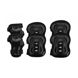 Apsaugų rinkinys Spokey Shield Juodos