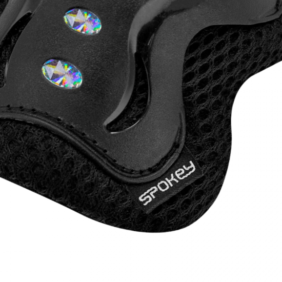 Apsaugų rinkinys Spokey Shield Juodos