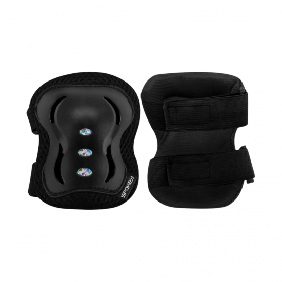 Apsaugų rinkinys Spokey Shield Juodos