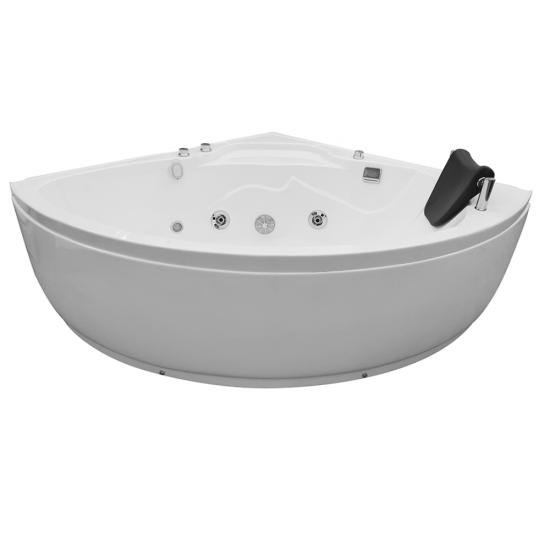 Garinė Dušo Kabina AMO-08135S White Su Sūkurine Vonia 135x135x220 cm.