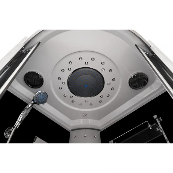 Garinė Dušo Kabina AMO-09909AS 90x90 cm.