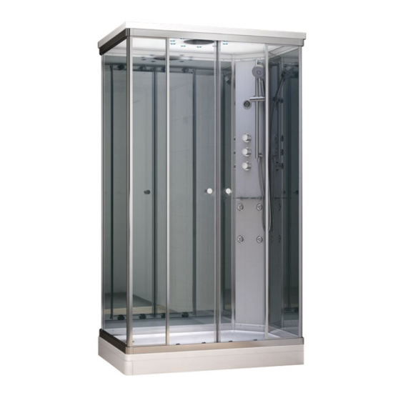 Tvaika dušas kabīne AMUE-AR1280-1R Mirror 120X80 Tvaika dušas kabīne AMUE-AR1280-1R Mirror 120X80