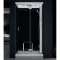 Garinė Dušo Kabina AMUE-H1200-22R Juoda 120x90x217 cm.