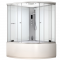 Garinė Dušo Kabina Su Hidromasažu  AMUE-AF1414 Balta 140x140