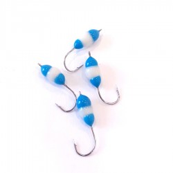 Glowing ice fishing jig for smelt fishing 2