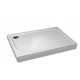 Akmens Masės Dušo Padėklas SPN P 710K 100x80 cm. Dešinės Pusės