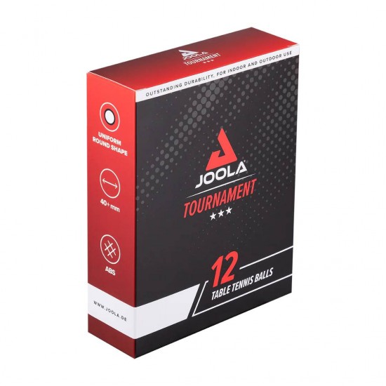 Stalo Teniso Kamuoliukai JOOLA Tournament 40+, 12 vnt.