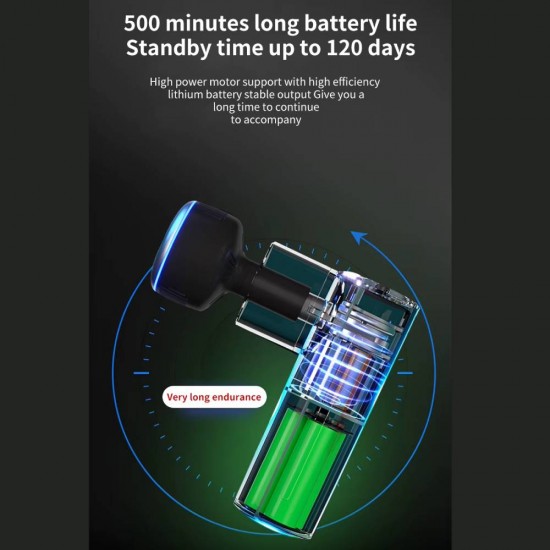 Masažo pistoletas THOMS HeatPro Deep Massage – su šildymo funkcija