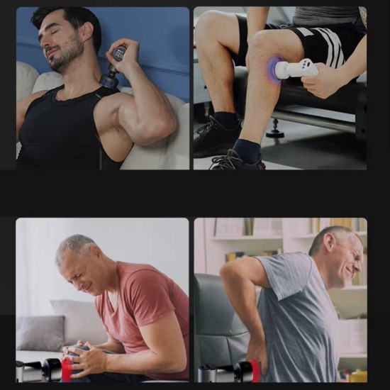 Masažo pistoletas THOMS HeatPro Deep Massage – su šildymo funkcija