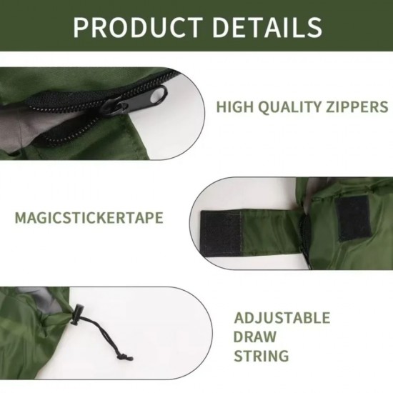 Turistinis miegmaišis-antklodė 2in1 Tomaz Sport 80x190, +10 /-15c