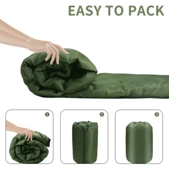 Turistinis miegmaišis-antklodė 2in1 Tomaz Sport 80x190, +10 /-15c