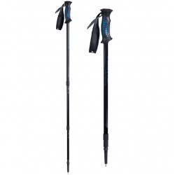 Trekingo lazdos Viking Kalio juodos 65-135 cm