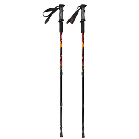 Trekingo lazdos, juodos ir oranžinės CMP Bern 3B36297 C905