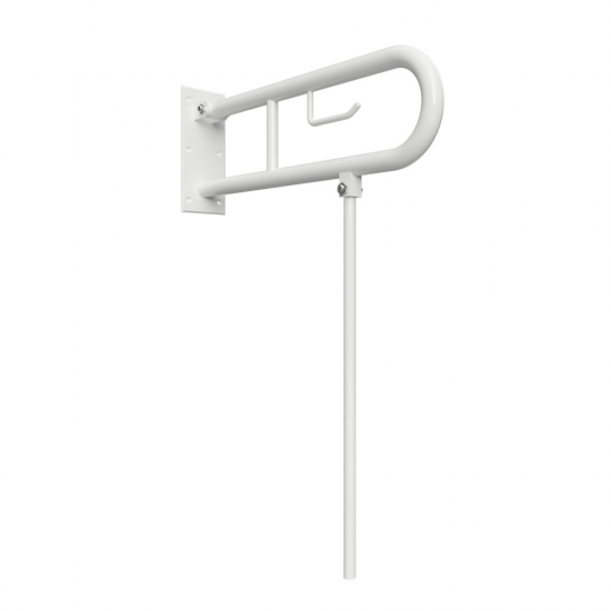 U Formos Atlenkiamas Laikiklis BEMETA Help 850 mm. Su Atrama, Baltas