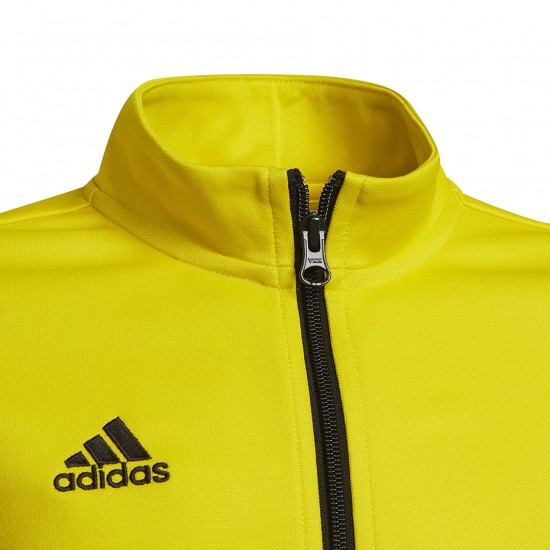 Vaikiškas Džemperis Adidas Entrada 22 Track Jacket Geltona HI2139