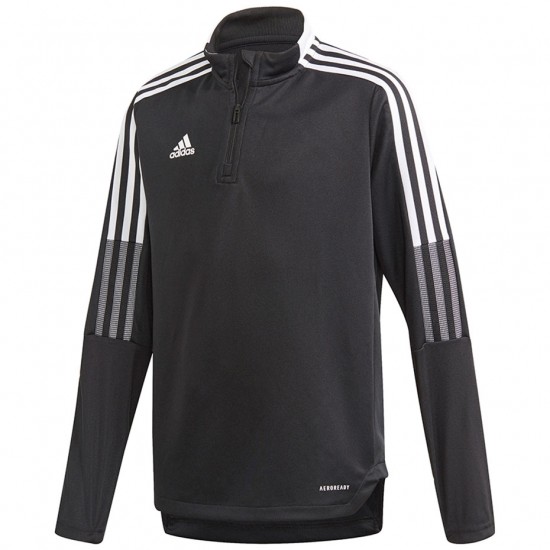 Vaikiškas Džemperis Adidas Tiro 21 Training Top Juodas GM7325