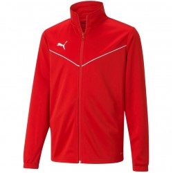Vaikiškas Džemperis Puma teamRISE Training Poly Jacket Jr Raudonas 657393 01
