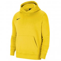 Vaikiškas Megztinis Nike Park Fleece Pullover Hoodie Geltonas