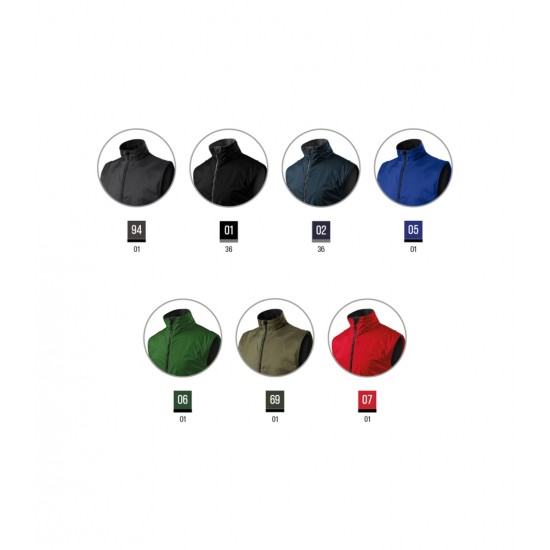 Liemenė RIMECK Body Warmer 509 Ebony gray 300 g/m² Unisex