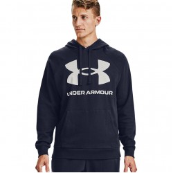 Vyriškas Džemperis Under Armour Rival Fleece Tamsiai Mėlyną 1357093 410
