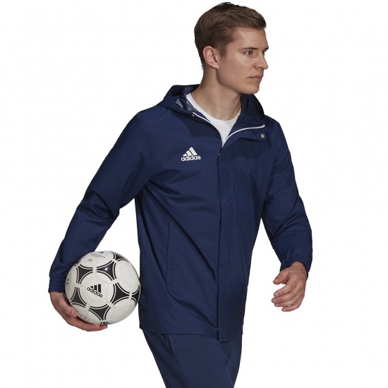 Vyrų Striukė Adidas Entrada 22 Tamsiai Mėlyna H57472