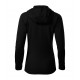 Moteriškas fliso džemperis MALFINI Direct 418 Black, 240 g/m²