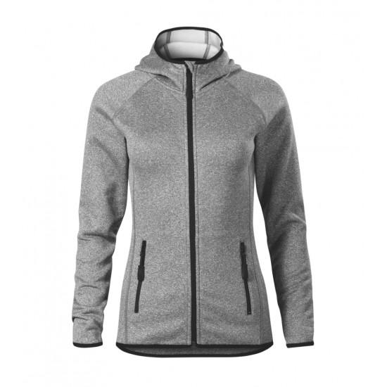 Moteriškas fliso džemperis MALFINI Direct 418 Dark gray melange, 240 g/m²