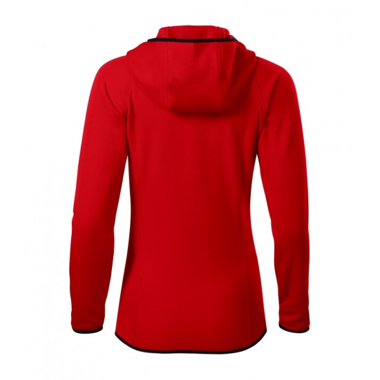 Moteriškas fliso džemperis MALFINI Direct 418 Red, 240 g/m²