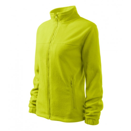 Moteriškas Flisinis Džemperis RIMECK Jacket 504, lime punch 280 g/m²