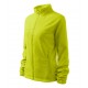Moteriškas Flisinis Džemperis RIMECK Jacket 504, lime punch 280 g/m²