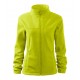 Moteriškas Flisinis Džemperis RIMECK Jacket 504, lime punch 280 g/m²