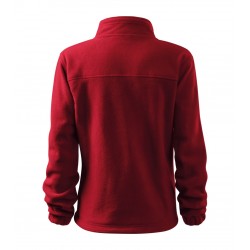 Moteriškas Flisinis Džemperis RIMECK Jacket 504, Marlboro red 280 g/m²