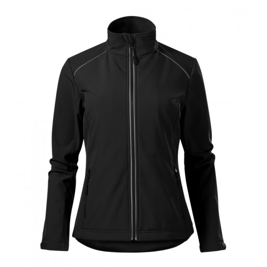Sieviešu Softshell jaka Malfini Valley 537, Black 300 g/m²