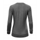 Moteriškas megztinis MALFINI Merger 416 Black melange, 280 g/m²