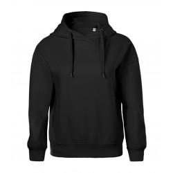 Moteriškas megztinis MALFINI Moon 421 Black, 280 g/m²