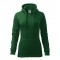 Moteriškas džemperis MALFINI Trendy Zipper 411 Bottle green, 300 g/m²